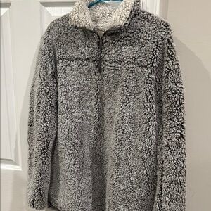 Thread & Supply Gray Teddy Jacket